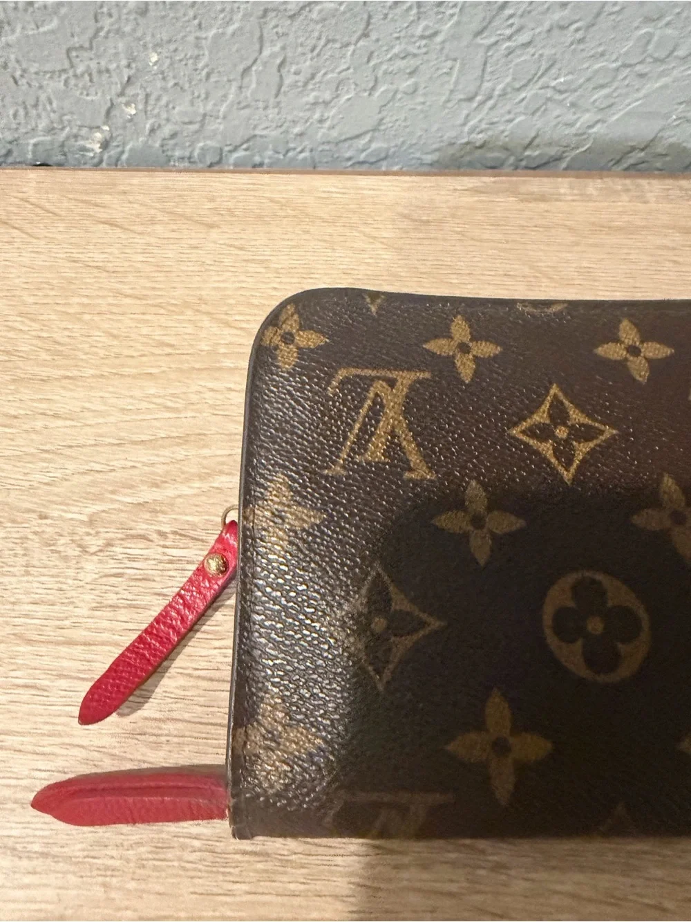 Louis Vuitton Insolite Wallet Kusama Monogram red